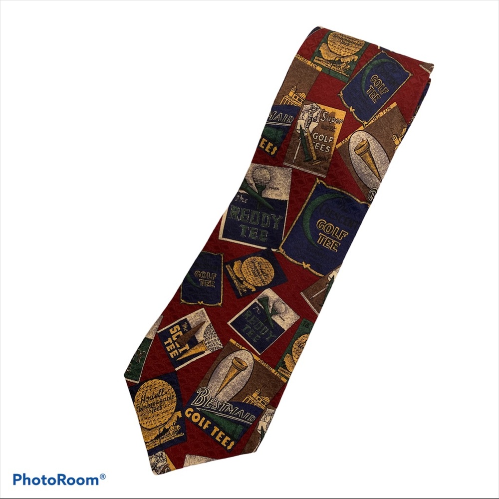 Flying Scotsman men’s golf necktie‎